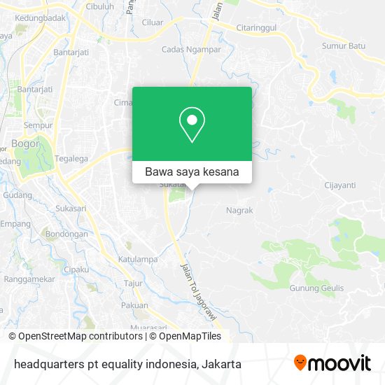 Peta headquarters pt equality indonesia