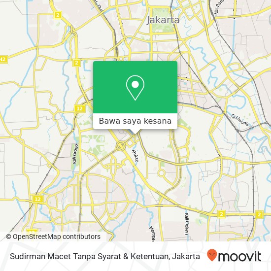 Peta Sudirman Macet Tanpa Syarat & Ketentuan