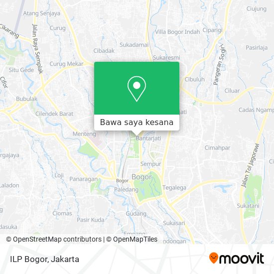 Peta ILP Bogor