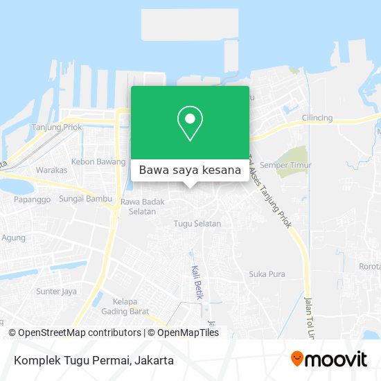 Peta Komplek Tugu Permai