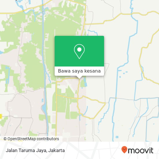 Peta Jalan Taruma Jaya