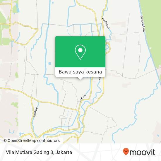 Peta Vila Mutiara Gading 3