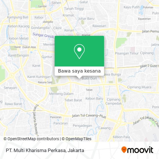 Peta PT. Multi Kharisma Perkasa