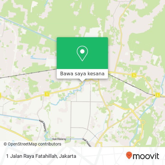 Peta 1 Jalan Raya Fatahillah