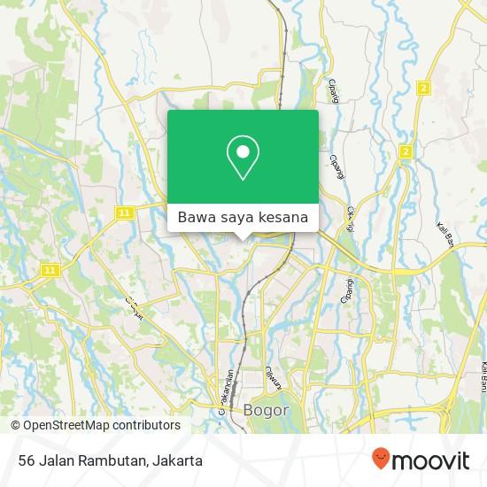 Peta 56 Jalan Rambutan