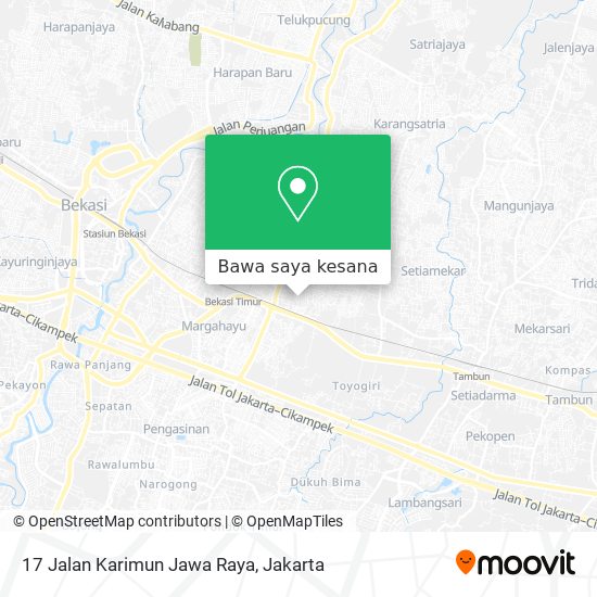 Peta 17 Jalan Karimun Jawa Raya