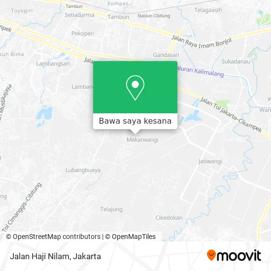 Peta Jalan Haji Nilam