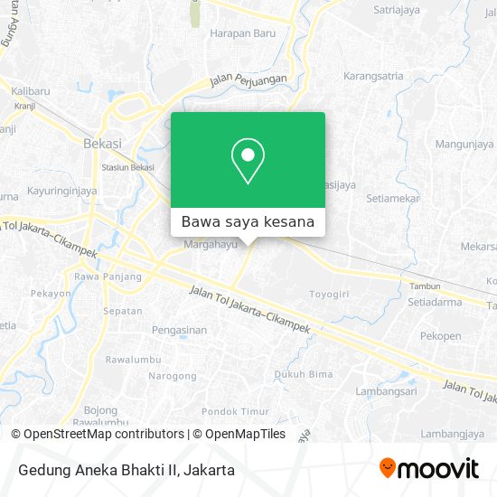 Peta Gedung Aneka Bhakti II