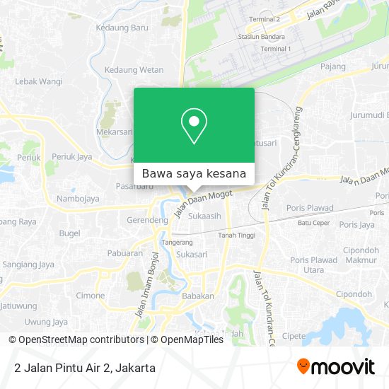 Peta 2 Jalan Pintu Air 2