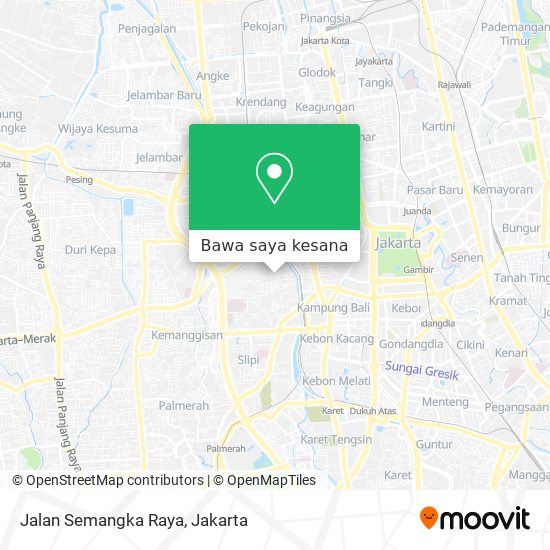 Peta Jalan Semangka Raya