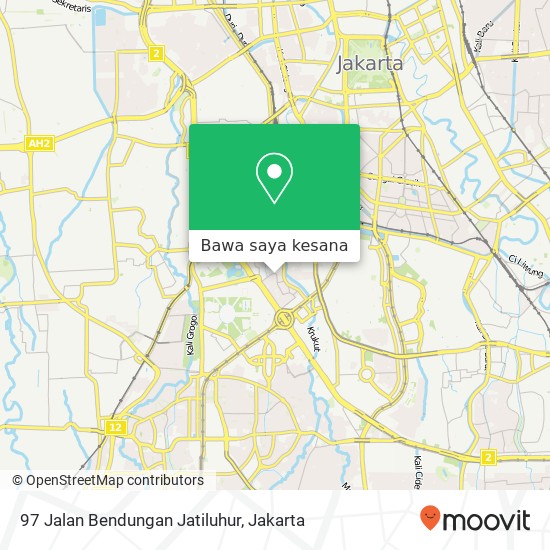 Peta 97 Jalan Bendungan Jatiluhur