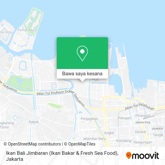 Peta Ikan Bali Jimbaran (Ikan Bakar & Fresh Sea Food)