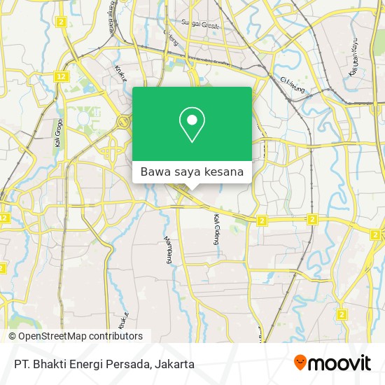 Peta PT. Bhakti Energi Persada