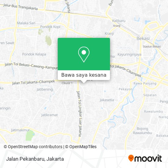 Peta Jalan Pekanbaru