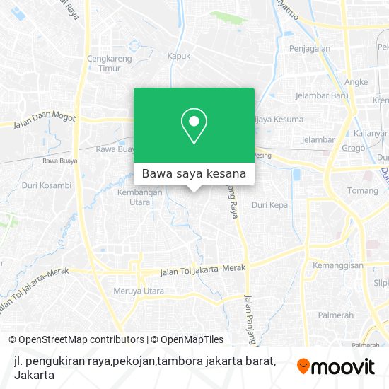 Peta jl. pengukiran raya,pekojan,tambora jakarta barat