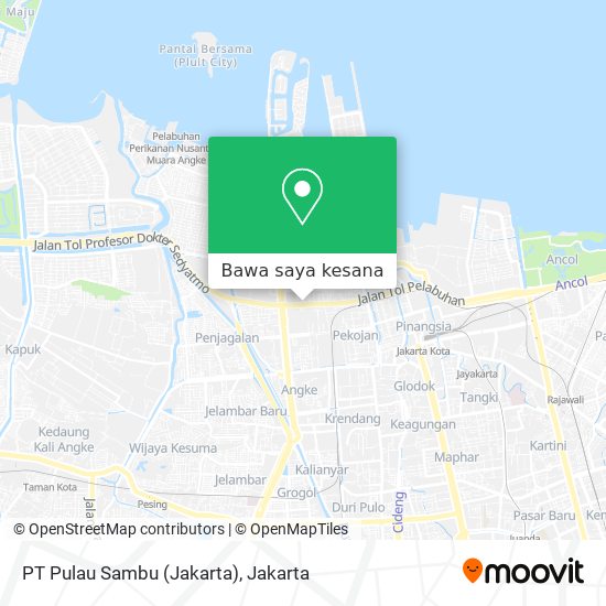 Peta PT Pulau Sambu (Jakarta)