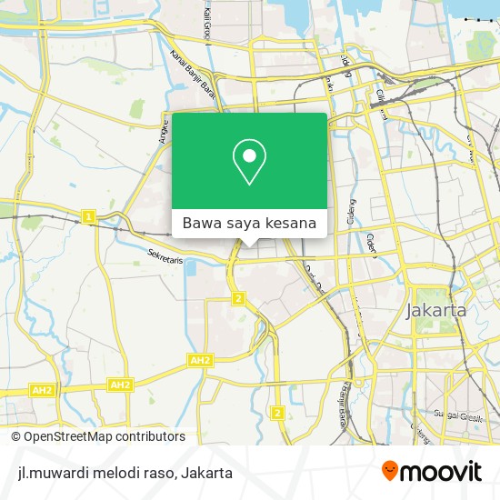 Peta jl.muwardi melodi raso