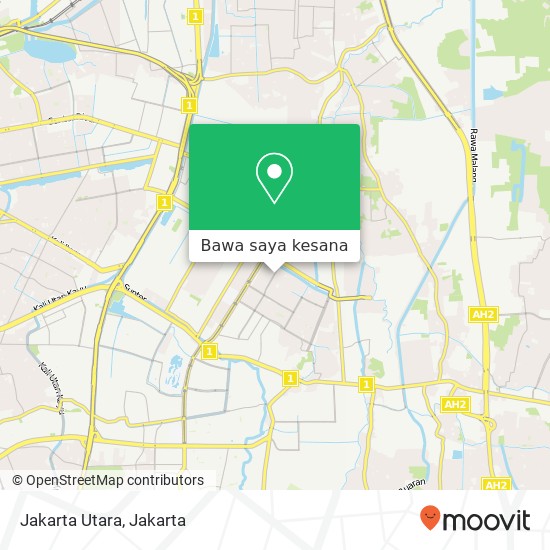 Peta Jakarta Utara