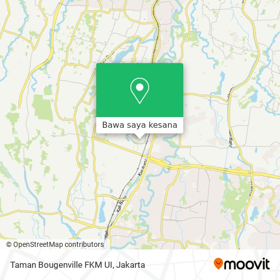 Peta Taman Bougenville FKM UI