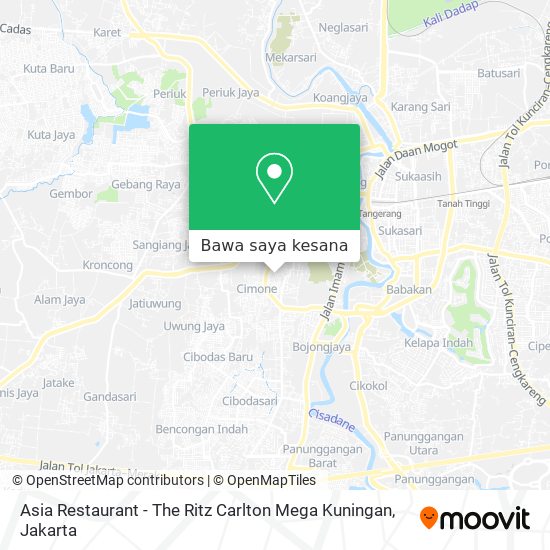 Peta Asia Restaurant - The Ritz Carlton Mega Kuningan