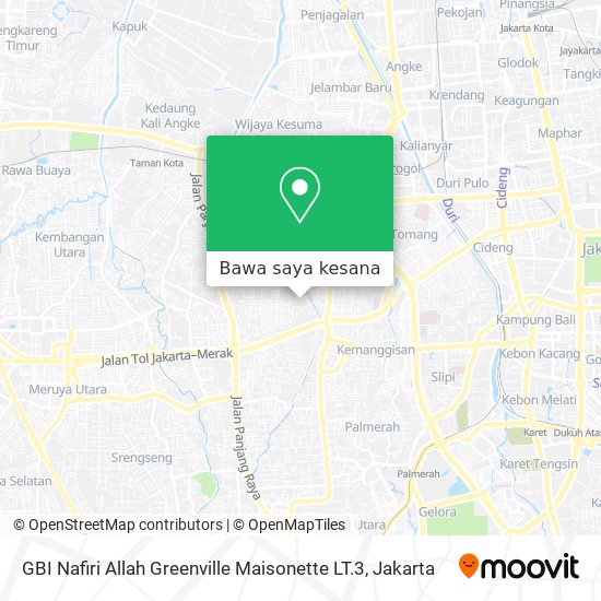 Peta GBI Nafiri Allah Greenville Maisonette LT.3
