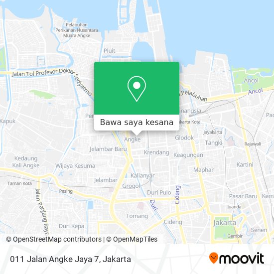 Peta 011 Jalan Angke Jaya 7