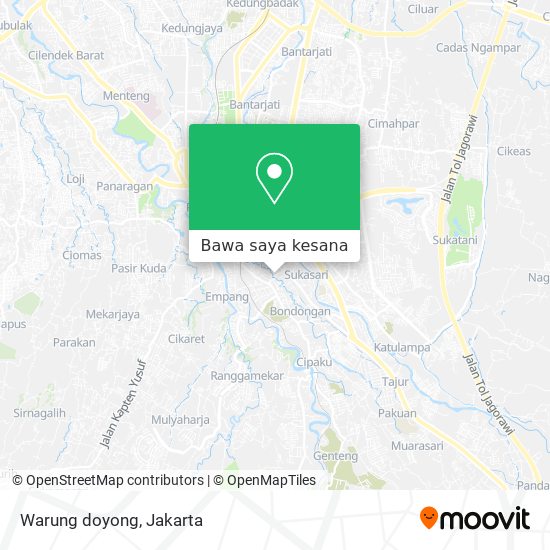 Peta Warung doyong