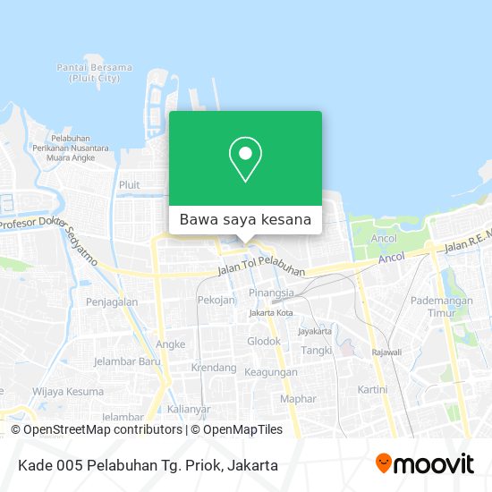 Peta Kade 005 Pelabuhan Tg. Priok