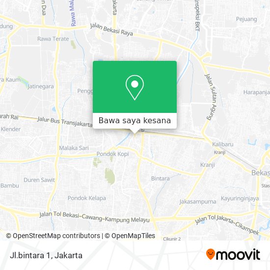 Peta Jl.bintara 1