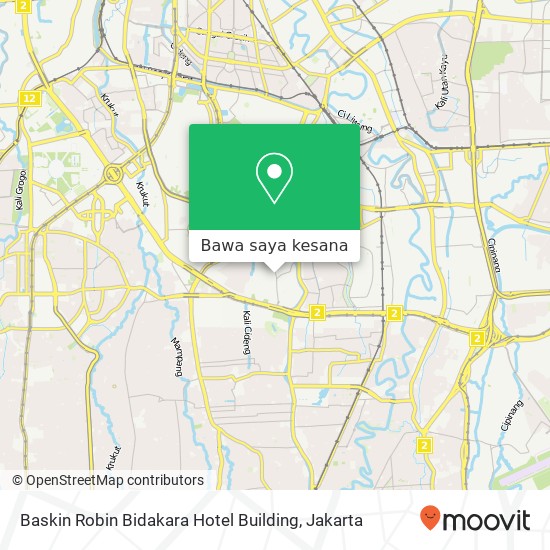 Peta Baskin Robin Bidakara Hotel Building