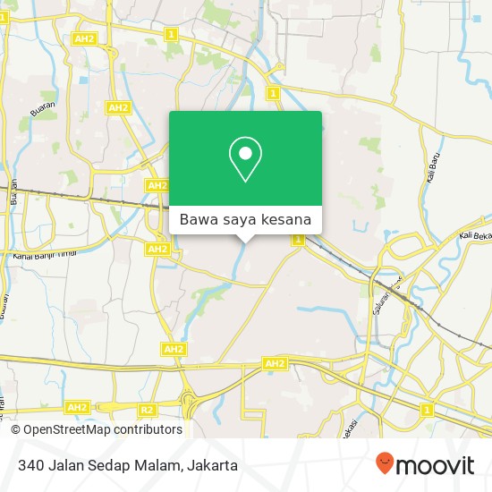 Peta 340 Jalan Sedap Malam