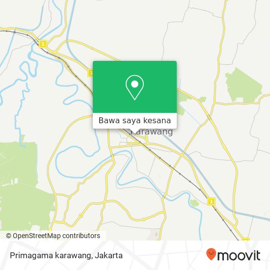 Peta Primagama karawang