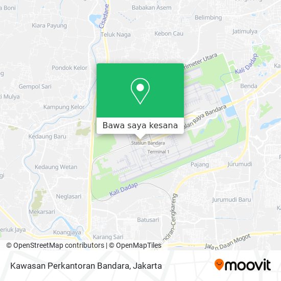Peta Kawasan Perkantoran Bandara