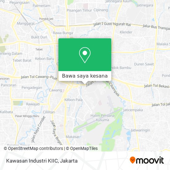 Peta Kawasan Industri KIIC