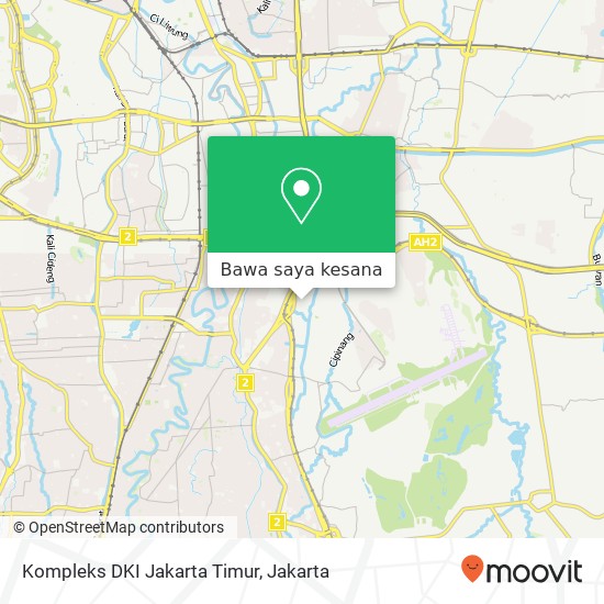 Peta Kompleks DKI Jakarta Timur