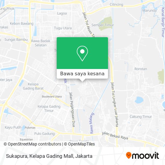 Peta Sukapura, Kelapa Gading Mall