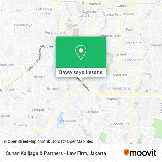 Peta Sunan Kalijaga & Partners - Law Firm