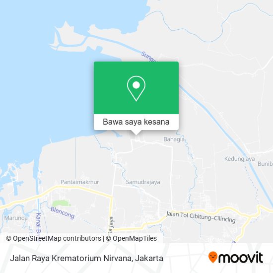 Peta Jalan Raya Krematorium Nirvana