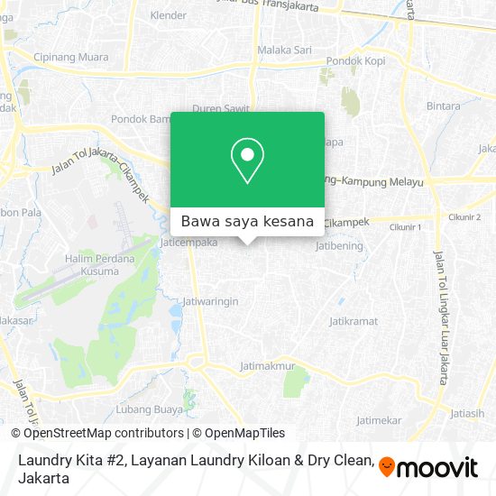 Peta Laundry Kita #2, Layanan Laundry Kiloan & Dry Clean