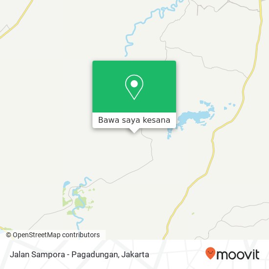 Peta Jalan Sampora - Pagadungan