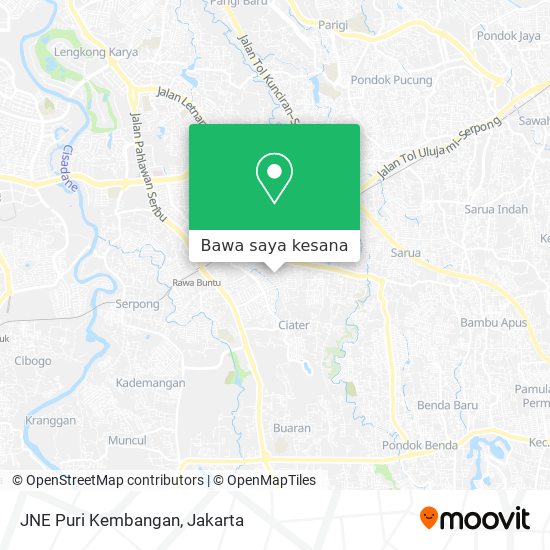 Peta JNE Puri Kembangan