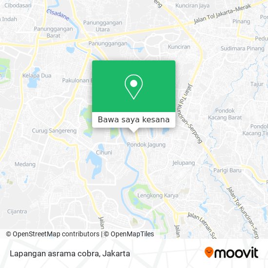 Peta Lapangan asrama cobra