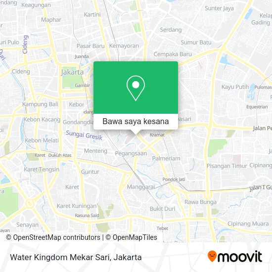 Peta Water Kingdom Mekar Sari