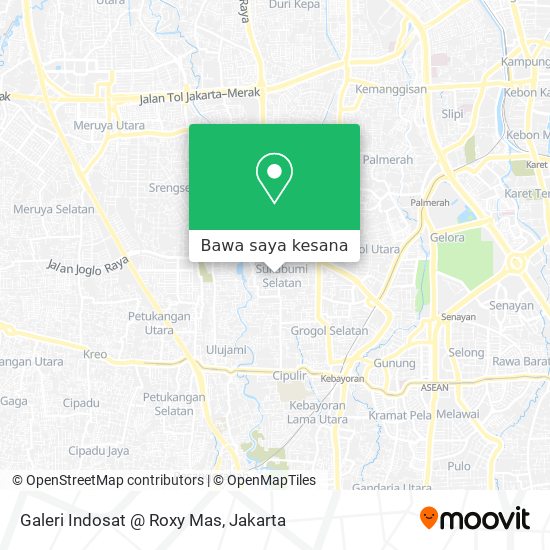 Peta Galeri Indosat @ Roxy Mas