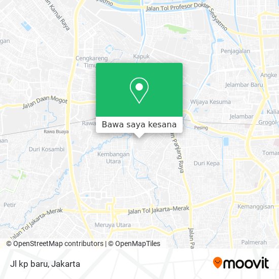 Peta Jl kp baru