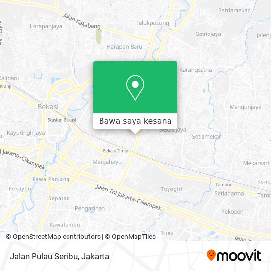 Peta Jalan Pulau Seribu