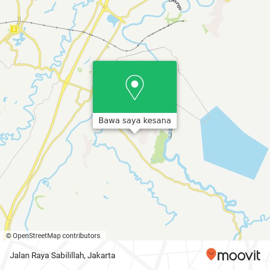 Peta Jalan Raya Sabilillah