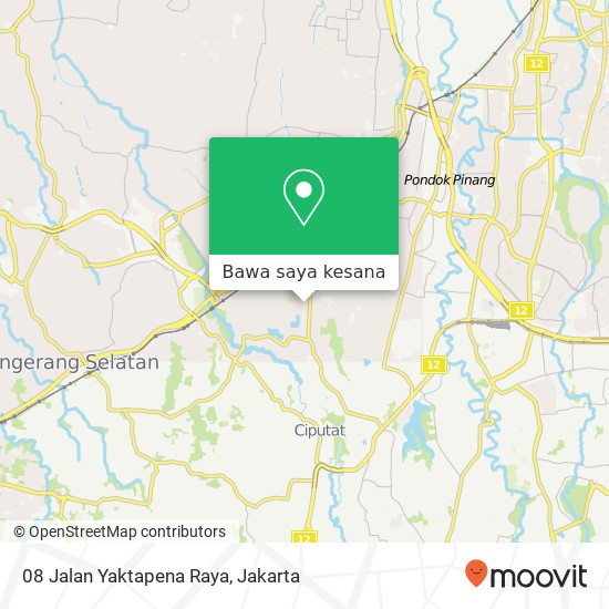 Peta 08 Jalan Yaktapena Raya