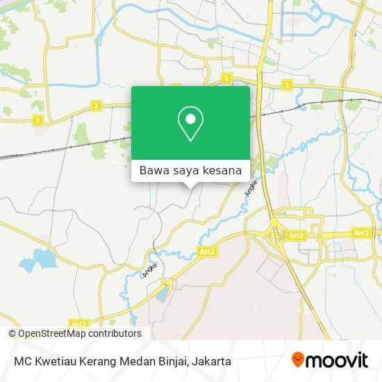 Peta MC Kwetiau Kerang Medan Binjai