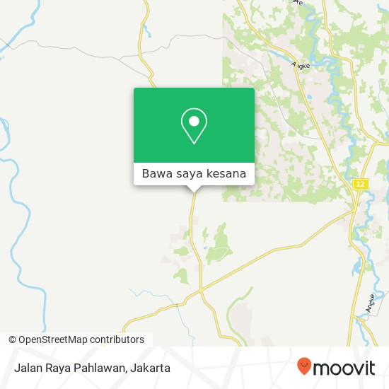 Peta Jalan Raya Pahlawan